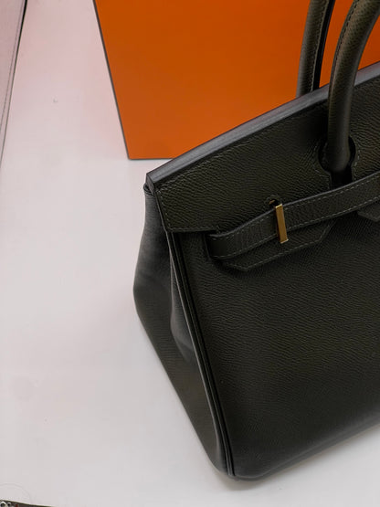 Hermès - Sac Birkin 30 vert de gris