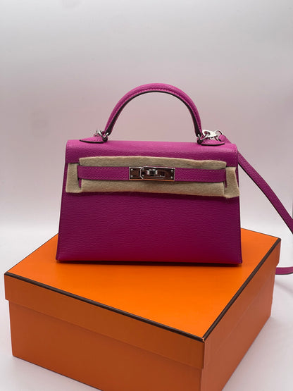 Hermès - Mini Kelly 20 Magnolia