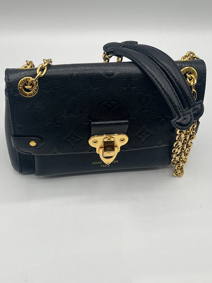 Louis Vuitton - sac Vavin PM cuir noir