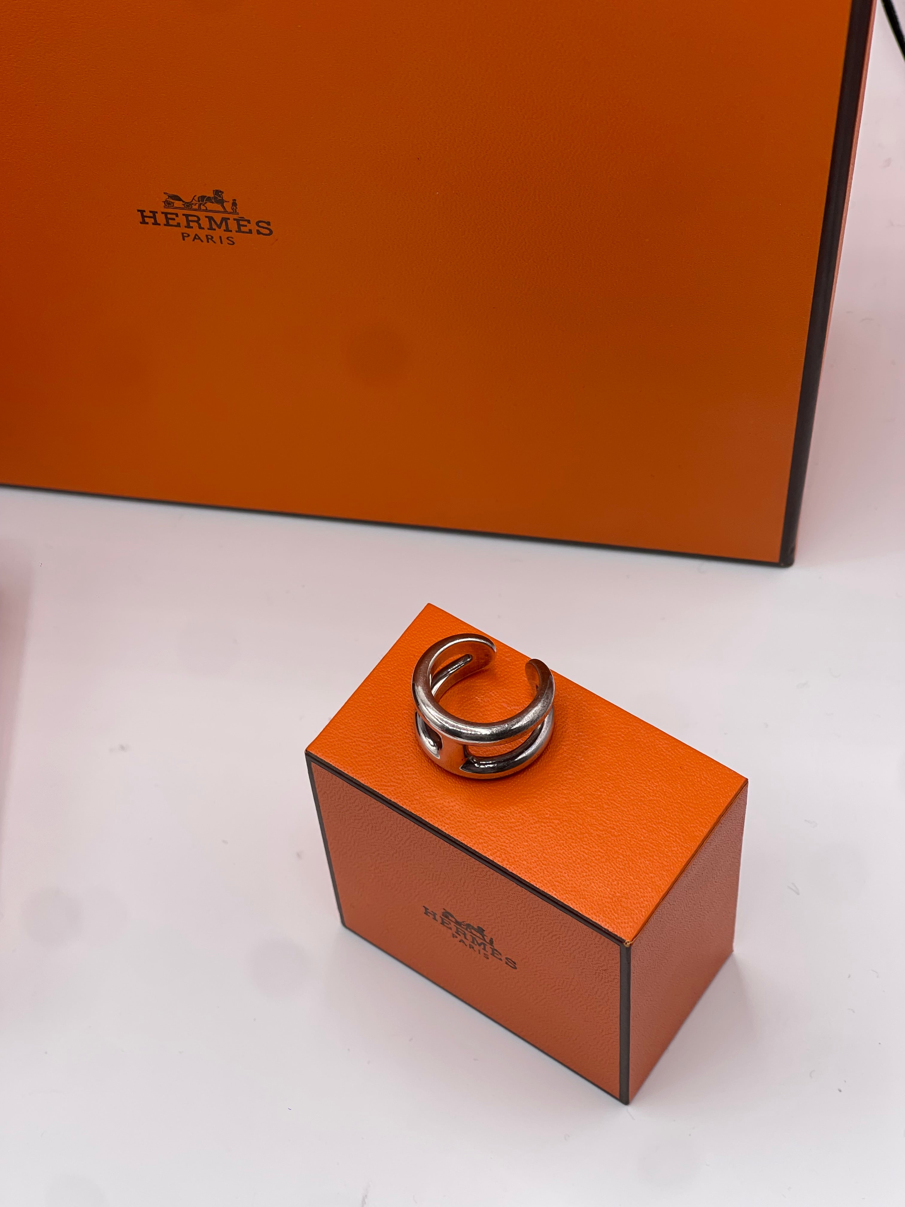 Hermès - Bague Osmose GM T56