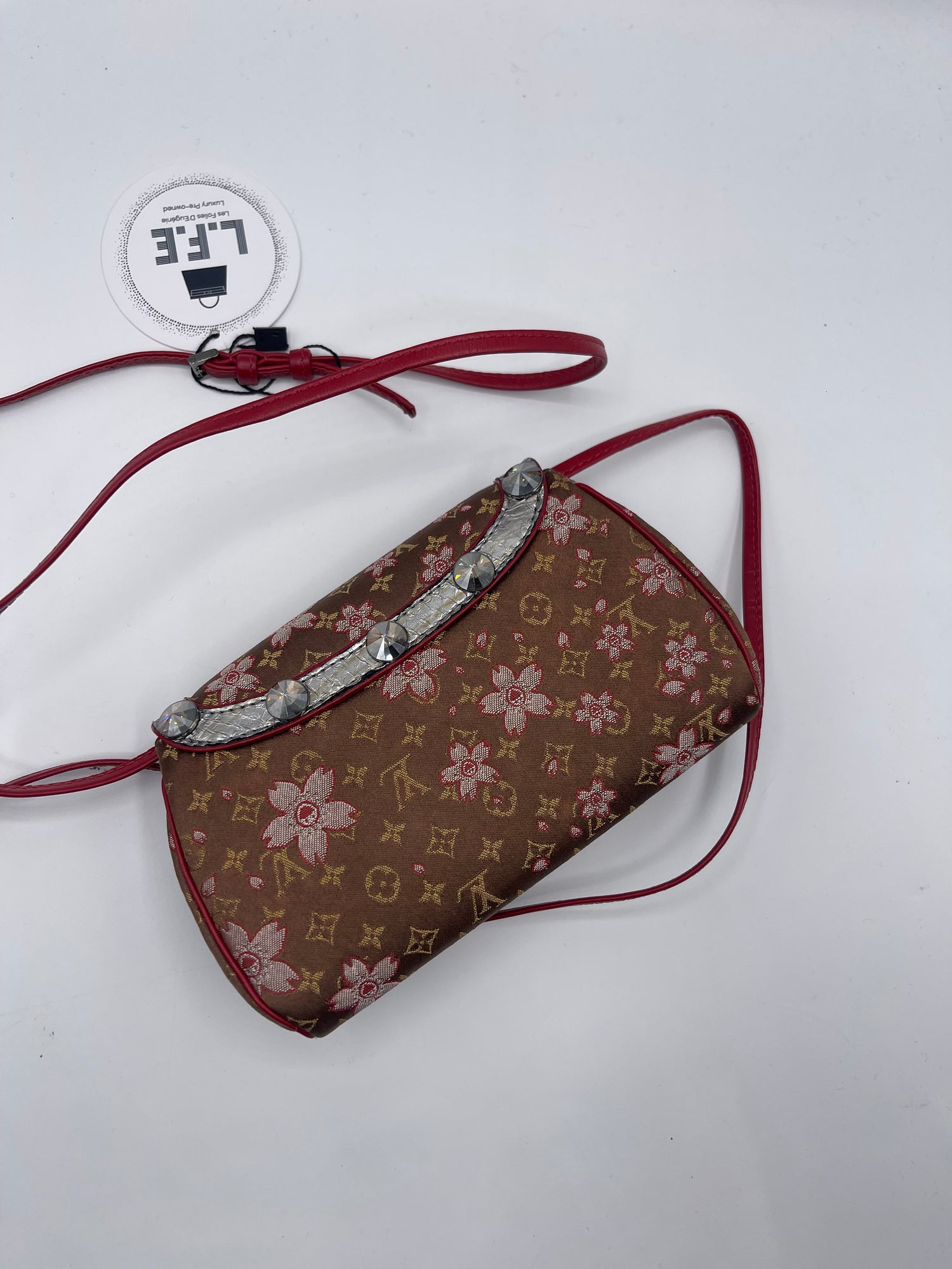 Louis Vuitton - Mini Sac pochette Takashi X Murakami limitée