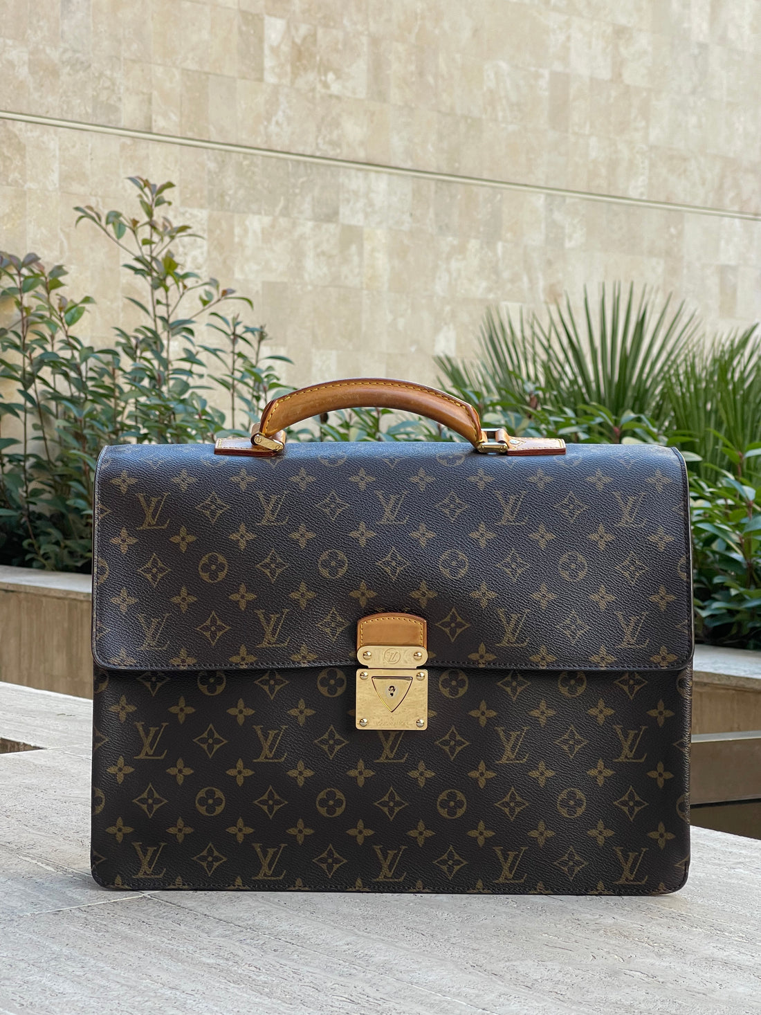 Louis Vuitton - Borsa Robusto in tela monogram