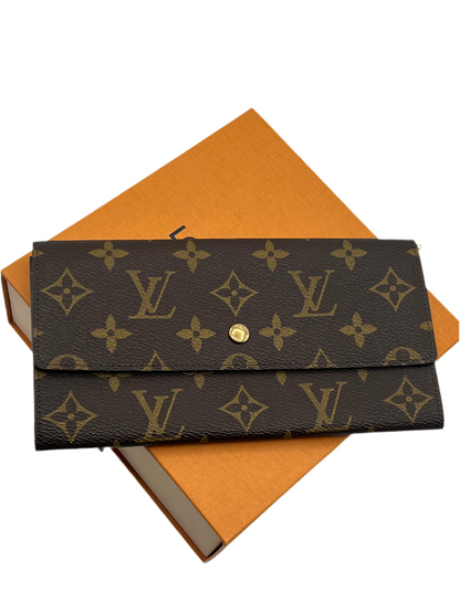 Louis Vuitton - portefeuille Sarah toile monogramme