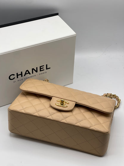 Chanel - Sac Mini Timeless 23 beige