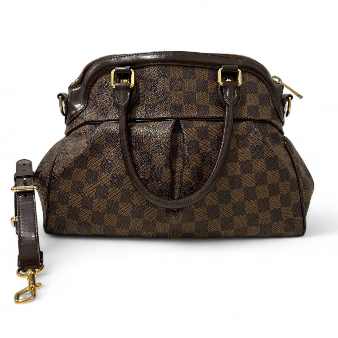 Louis Vuitton - Sac Trevi damier ébène