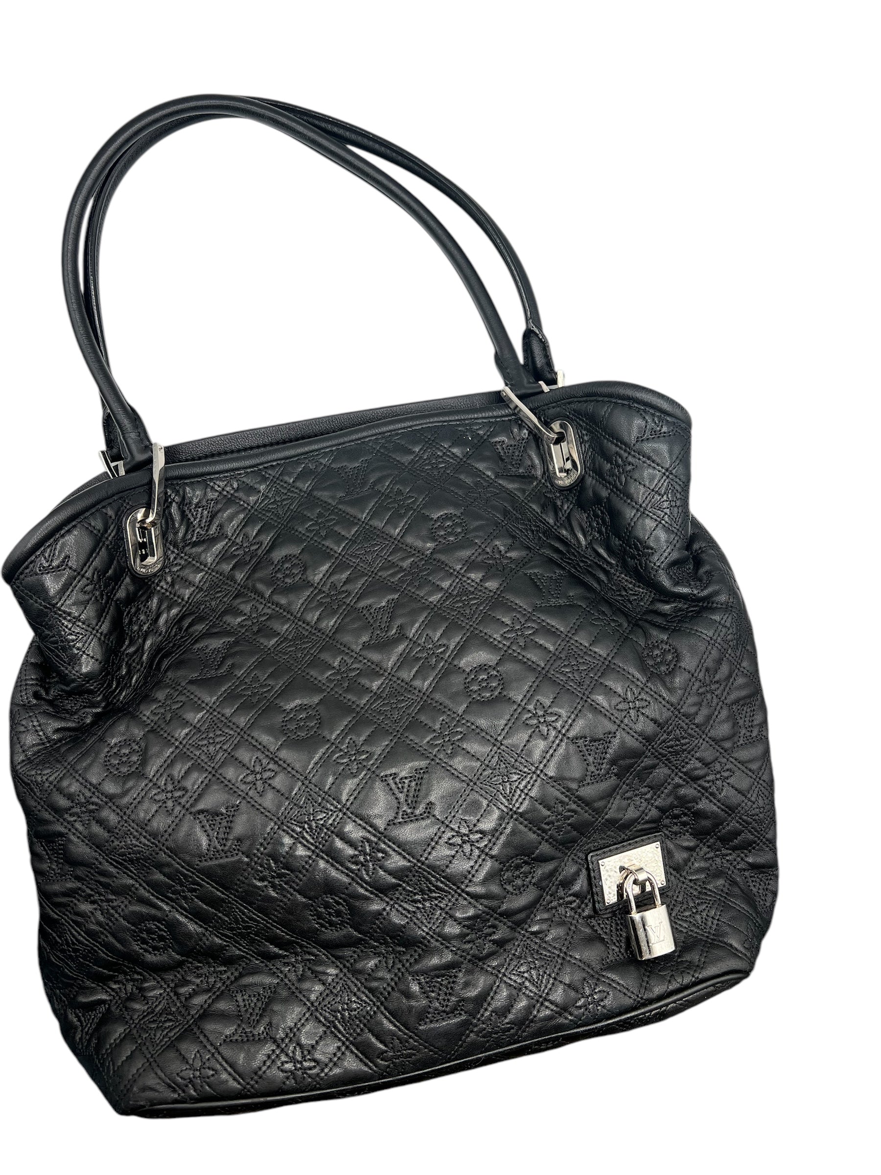 Louis Vuitton - sac AntiaLilia cuir noir