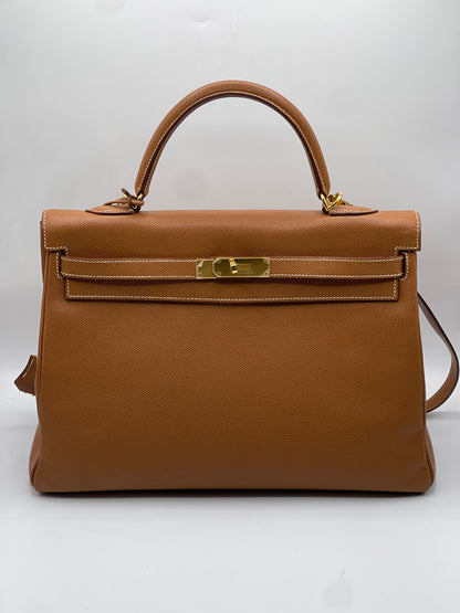 Hermès - Sac Kelly 35 Gold