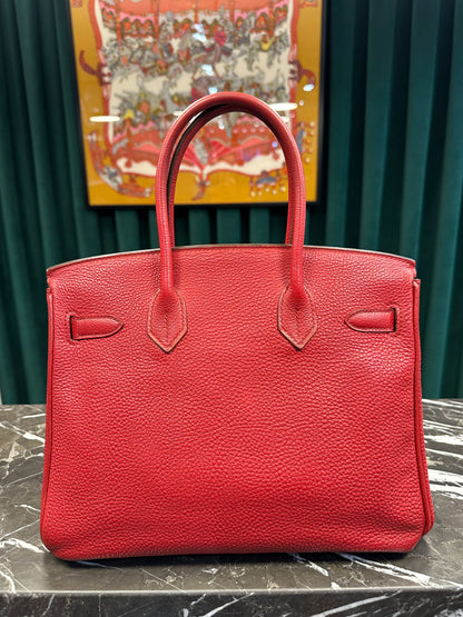 Hermès - Birkin 30 Krapprot