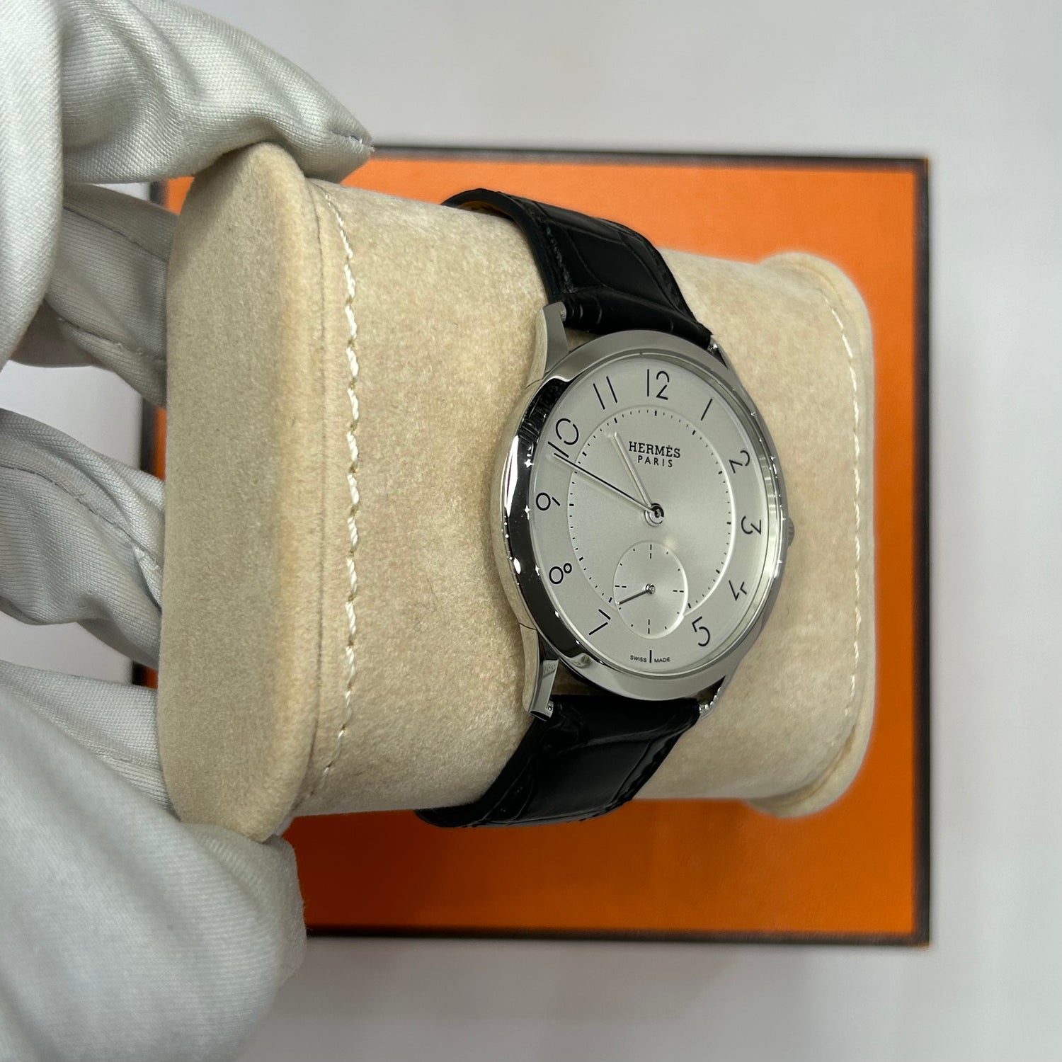 Hermès: orologio sottile