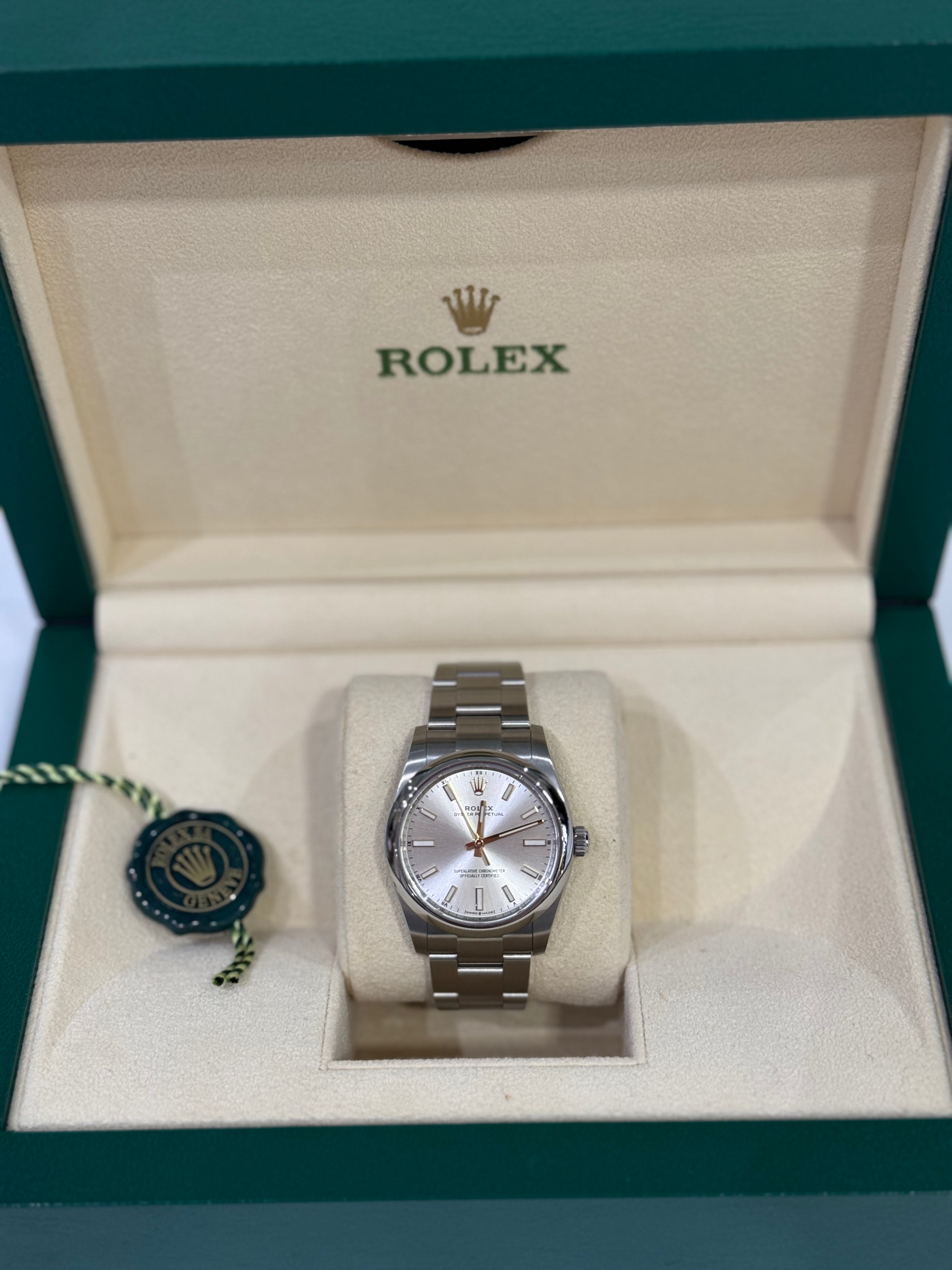 Rolex - Montre Oyster Perpetual 34 mm