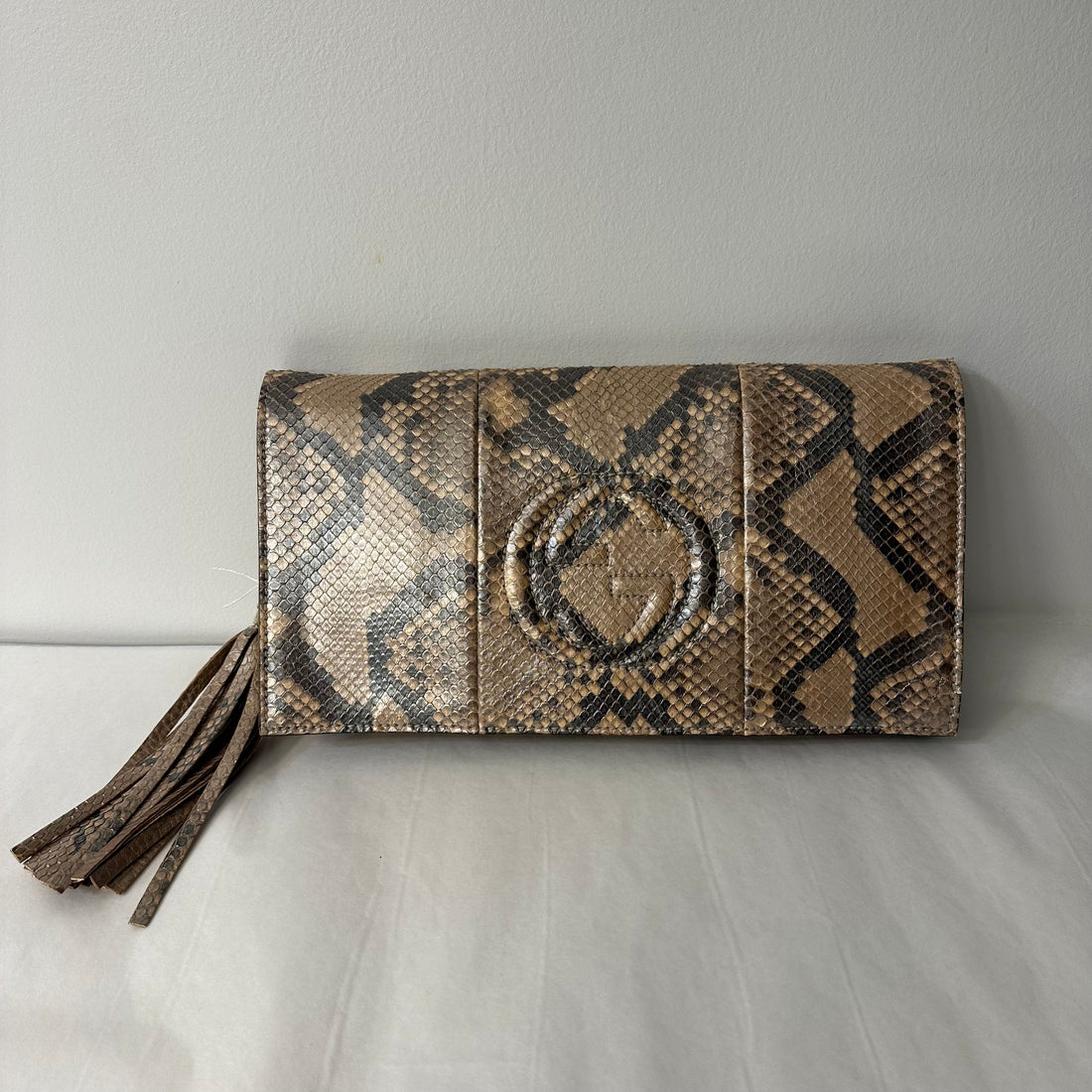 Gucci - Pochette python