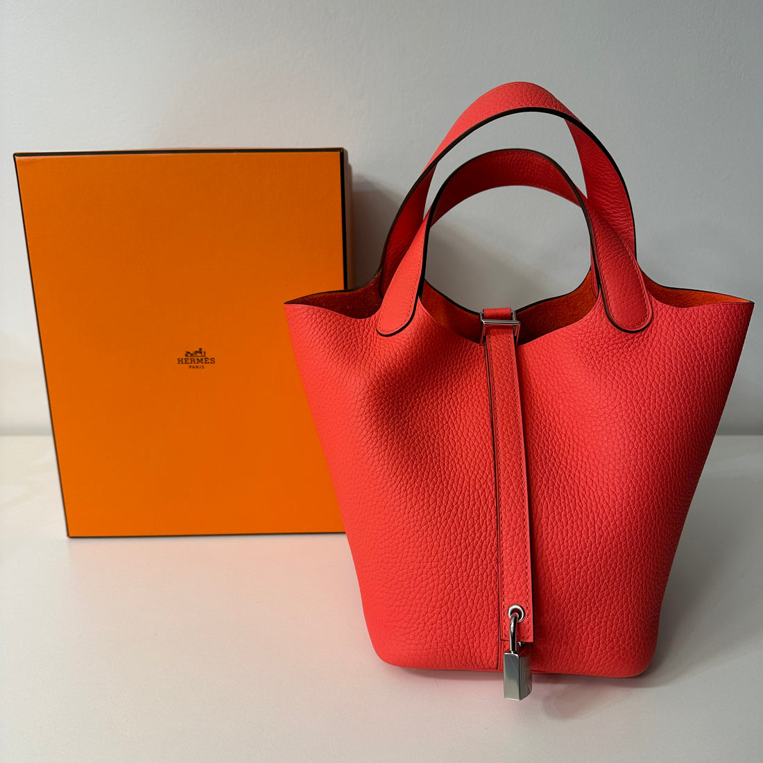 Hermès - Picotin 18 Rose Texas