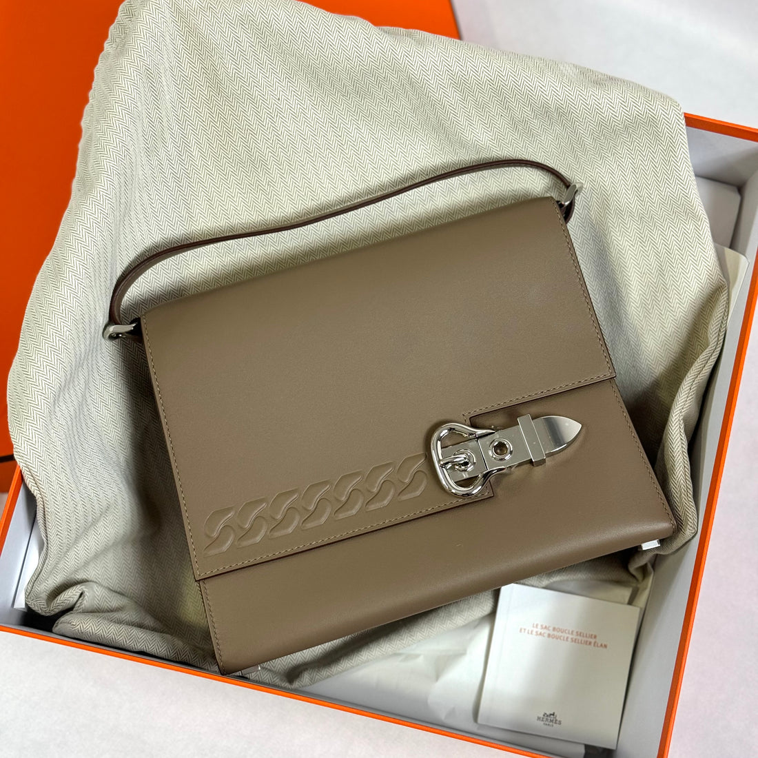 Hermès - Borsa Sellier 18 con fibbia