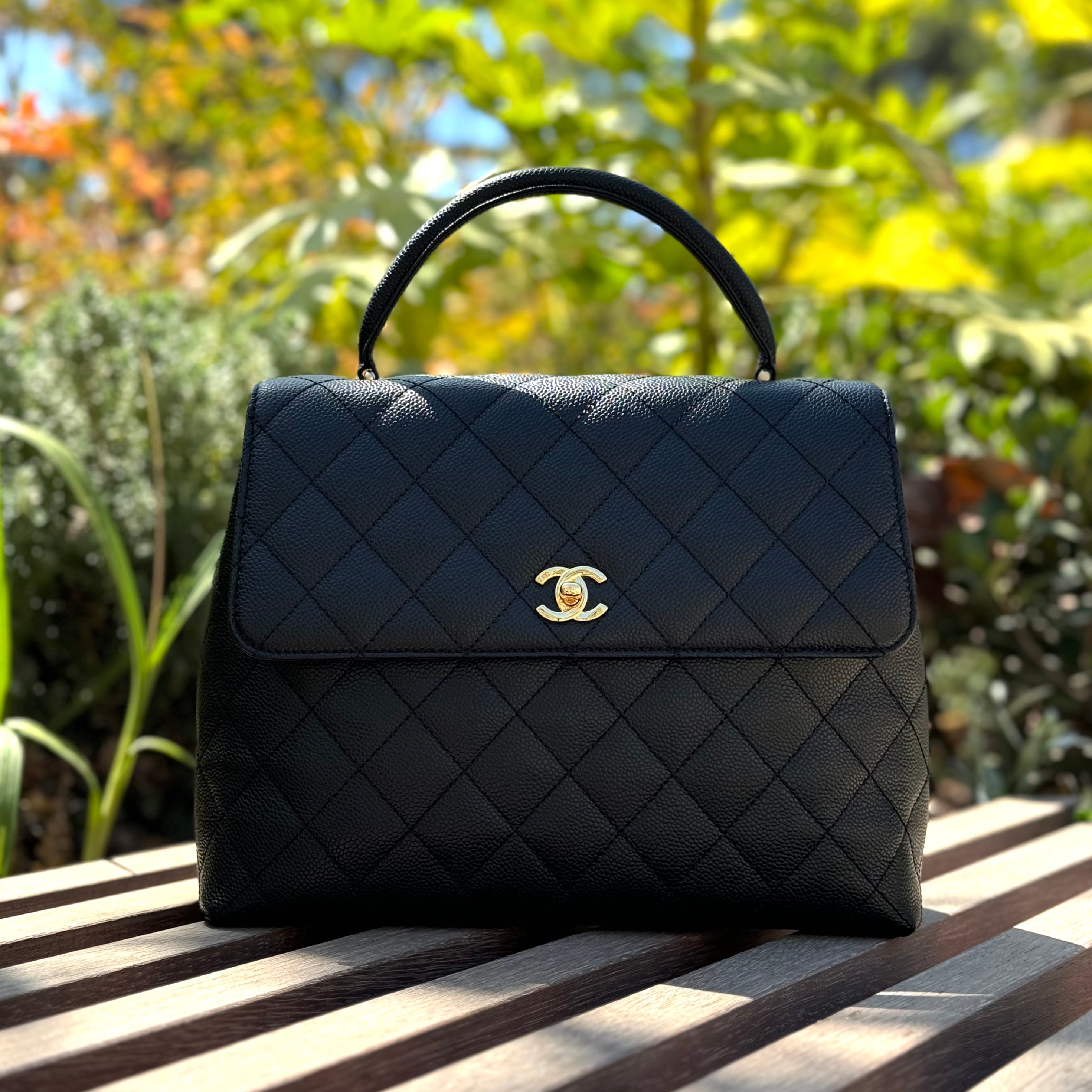 Chanel - Sac Style Coco Handle maxi