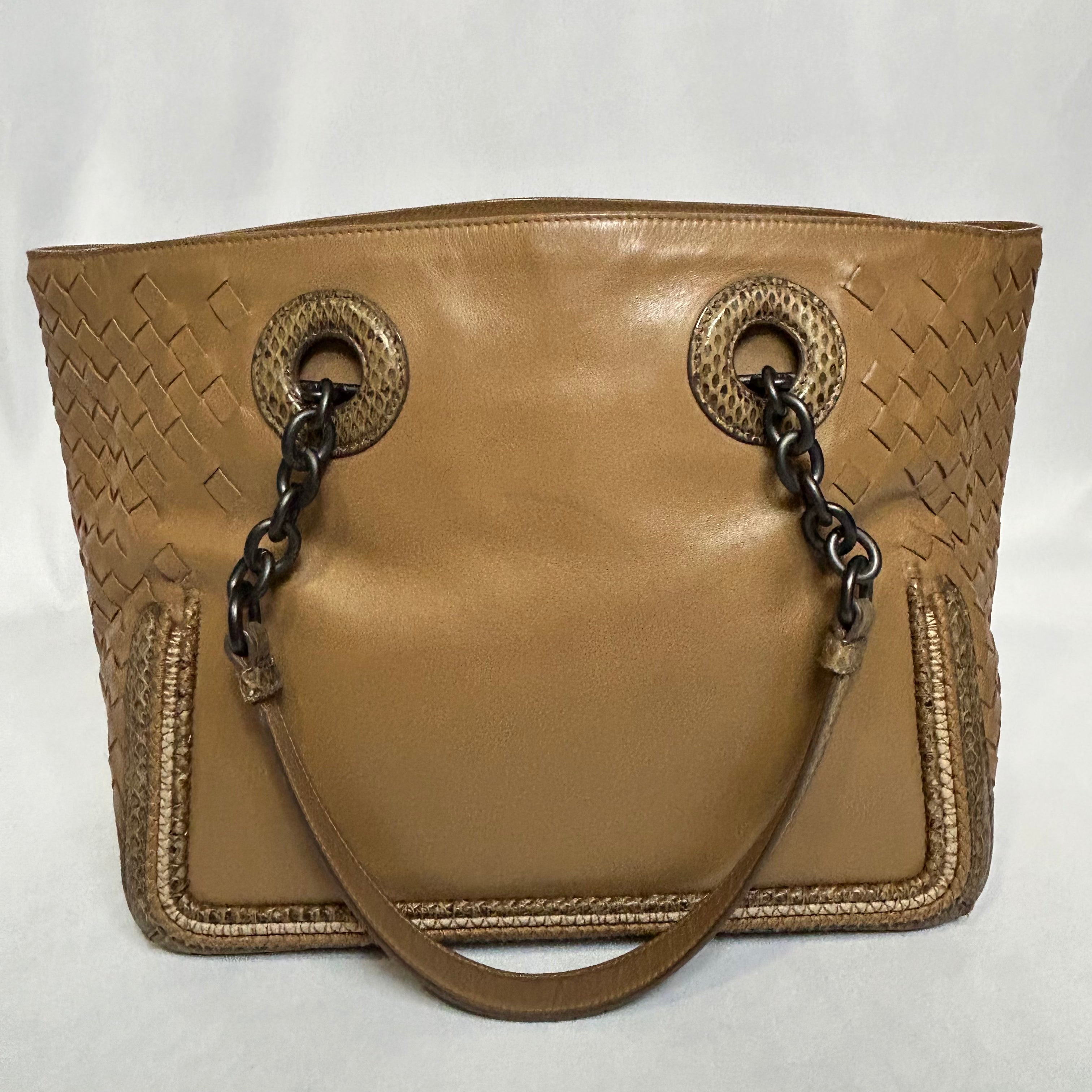 Bottega Veneta - Sac Intrecciato et pitone