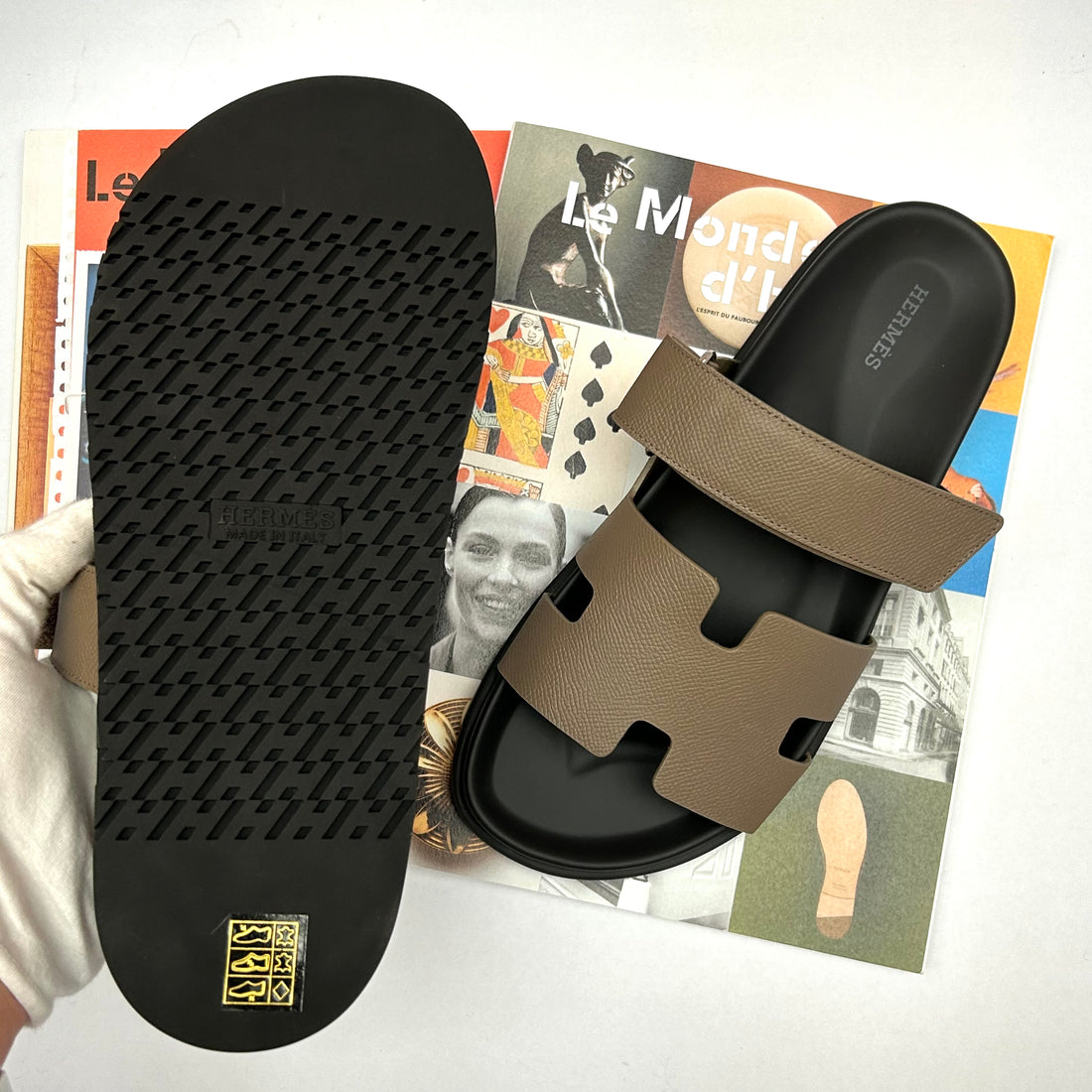 Hermès - Chypre sandals T.42 and T.43