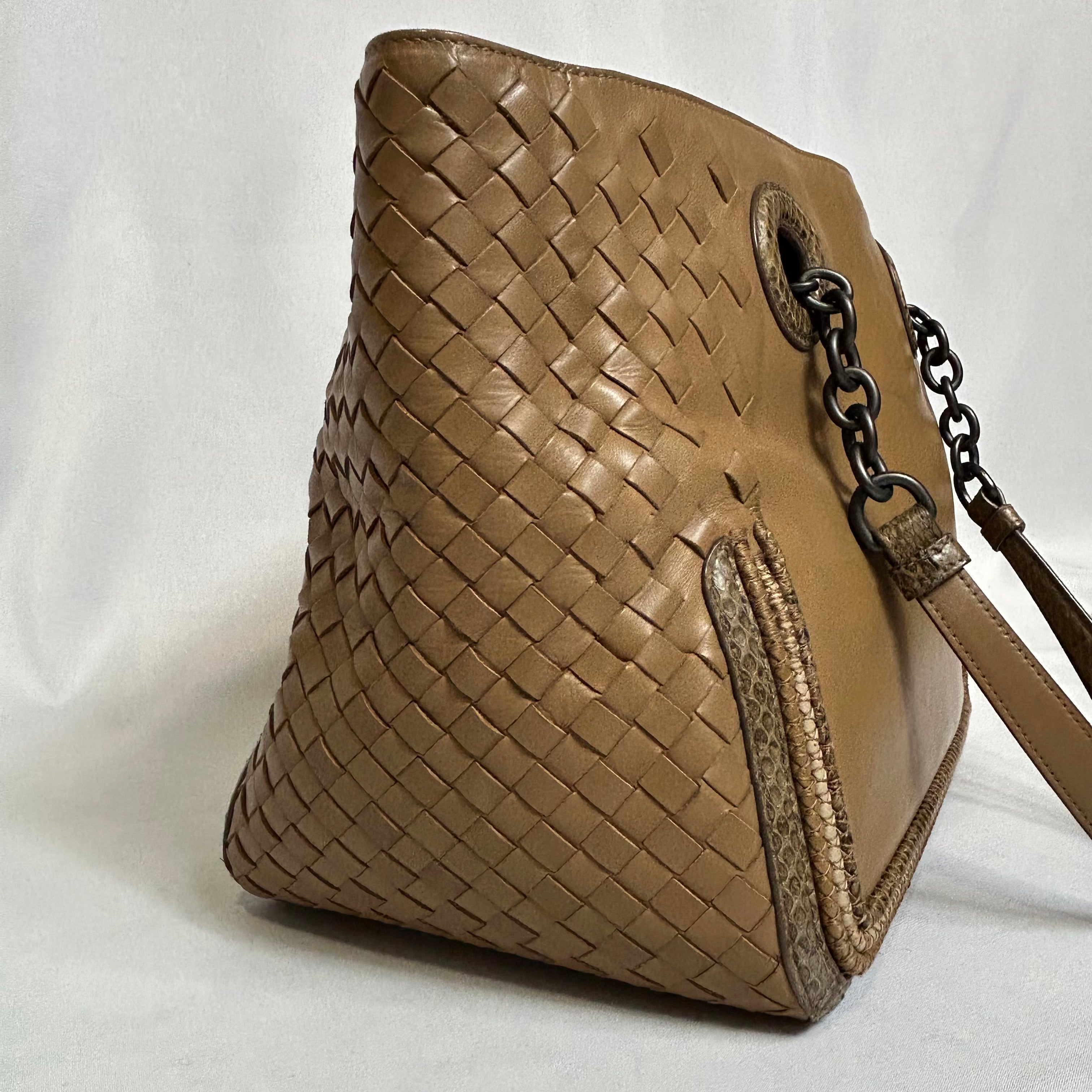 Bottega Veneta - Sac Intrecciato et pitone