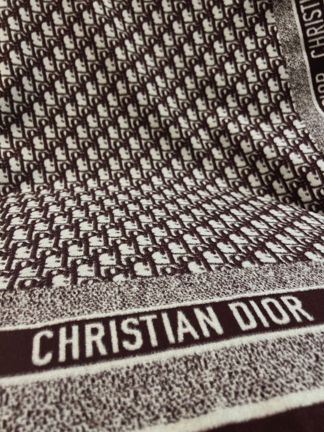 Christian Dior - チェック柄オブリーク