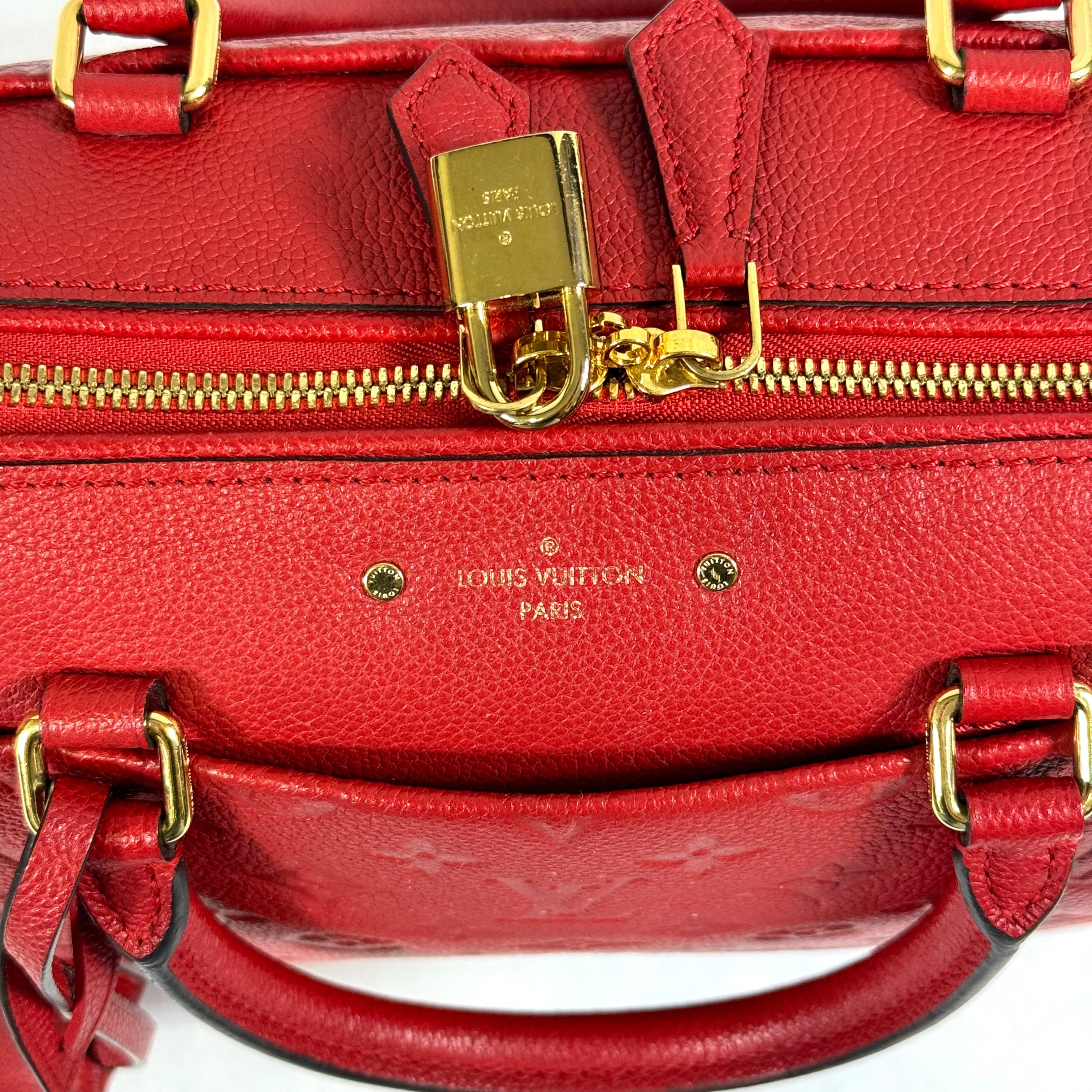 Louis Vuitton – Tasche mit Speedy 25-Aufdruck