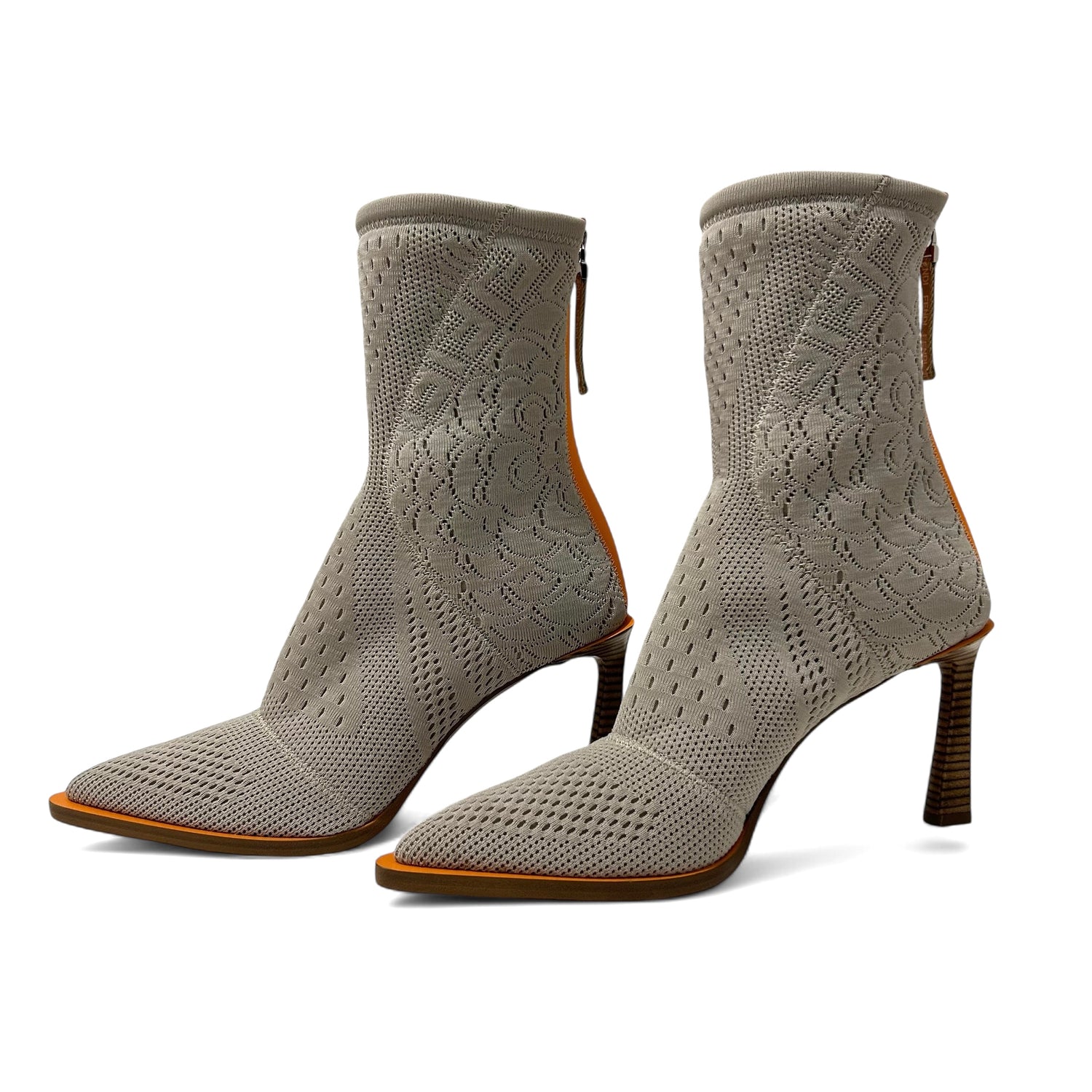 Fendi - Bottines FFrame Jacquard t.40