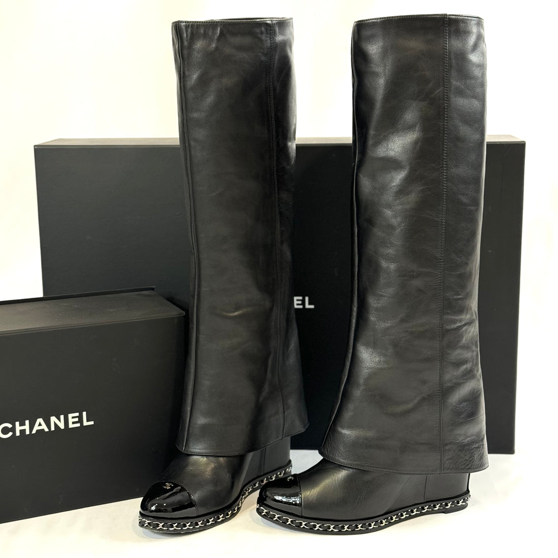 Chanel - Boots T.40.5