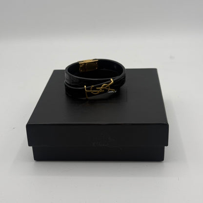 Saint Laurent - Bracelet en alligator