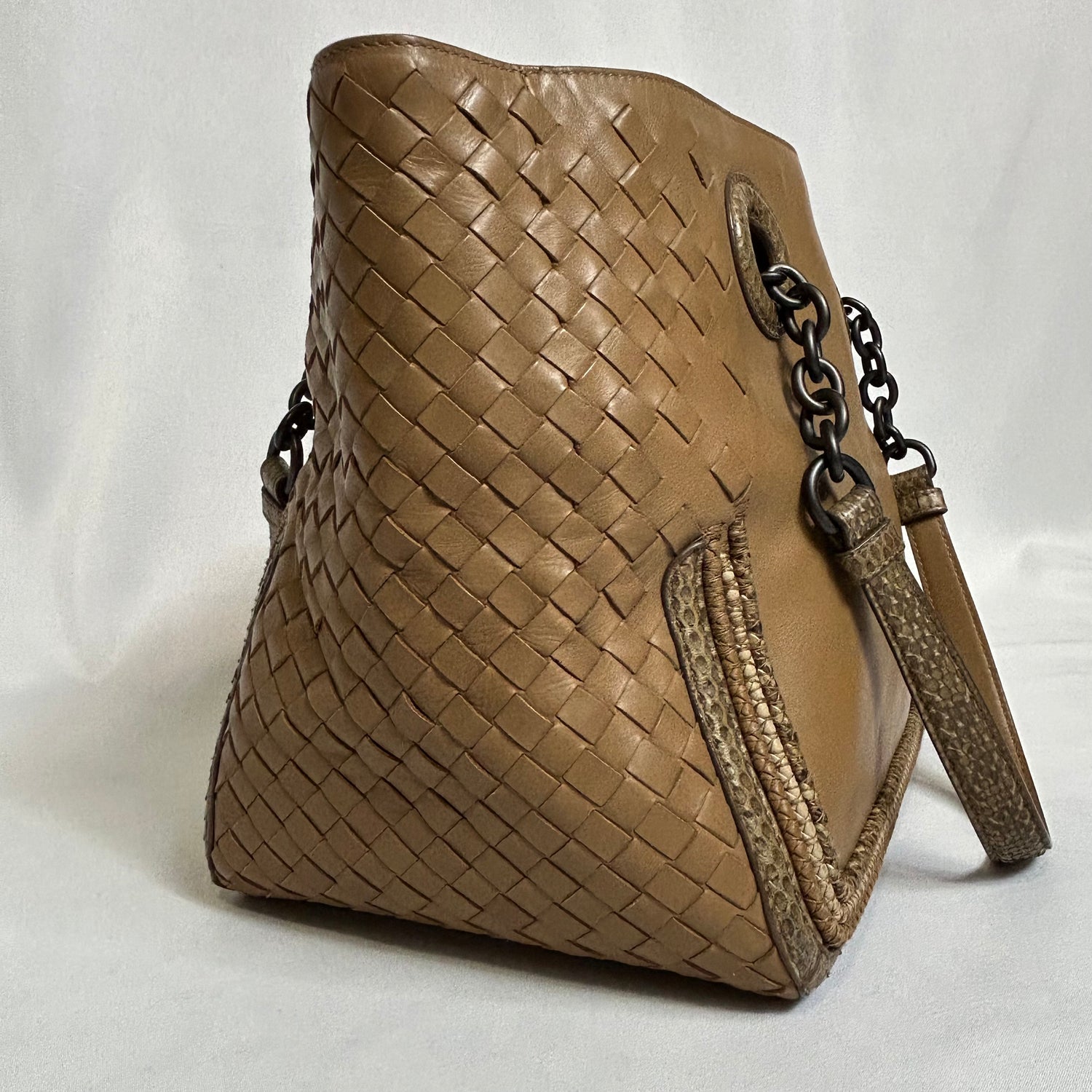 Bottega Veneta - Sac Intrecciato et pitone