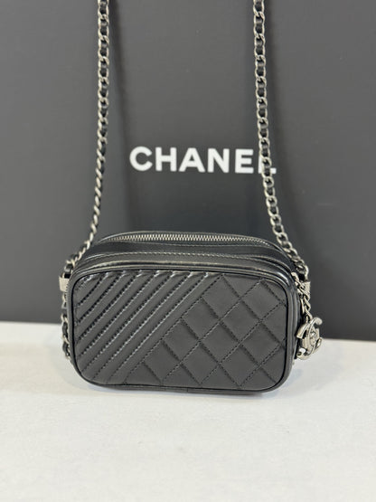 Chanel – Mini-Vanity-Geldbörse im Sac-Stil