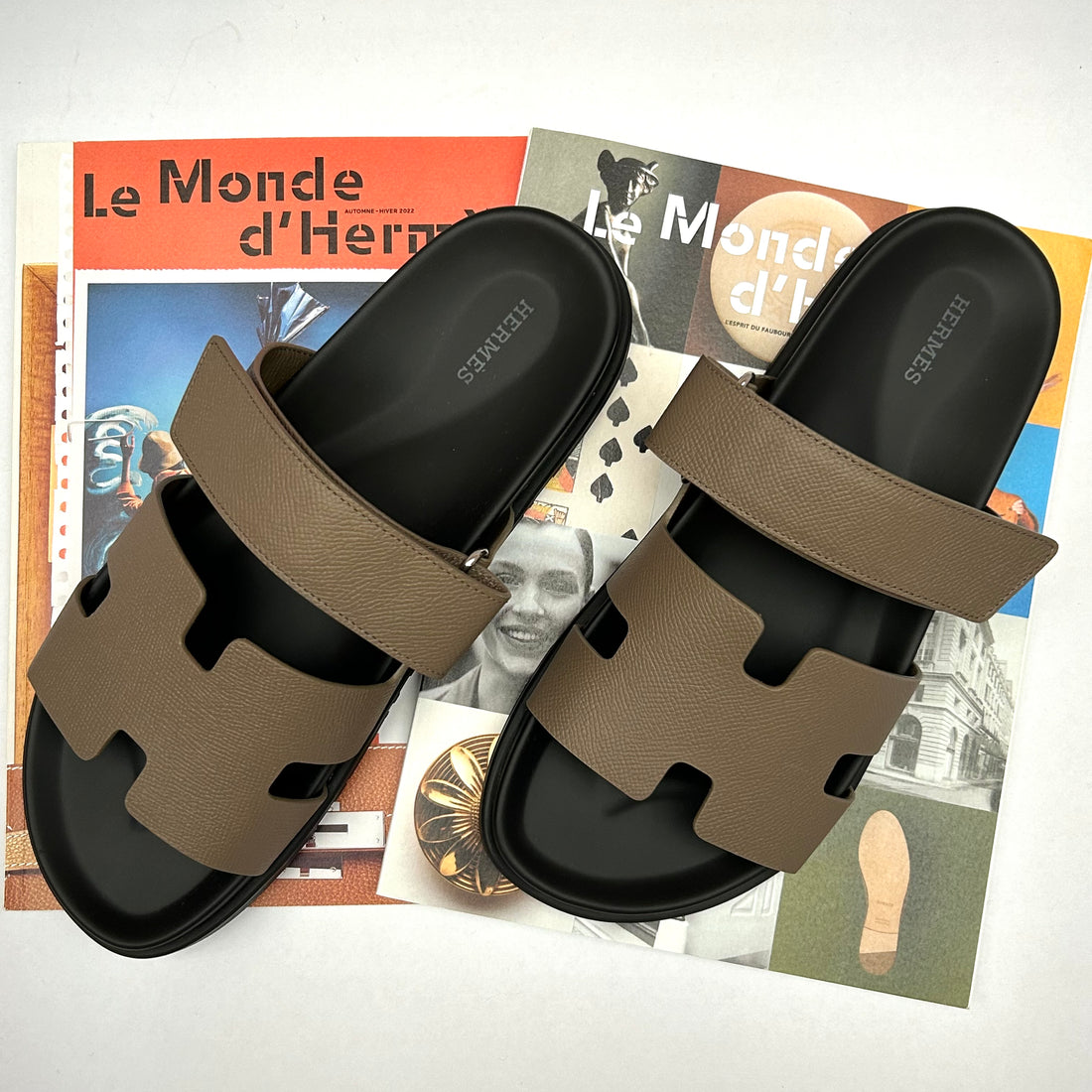 Hermès - Chypre sandals T.42 and T.43