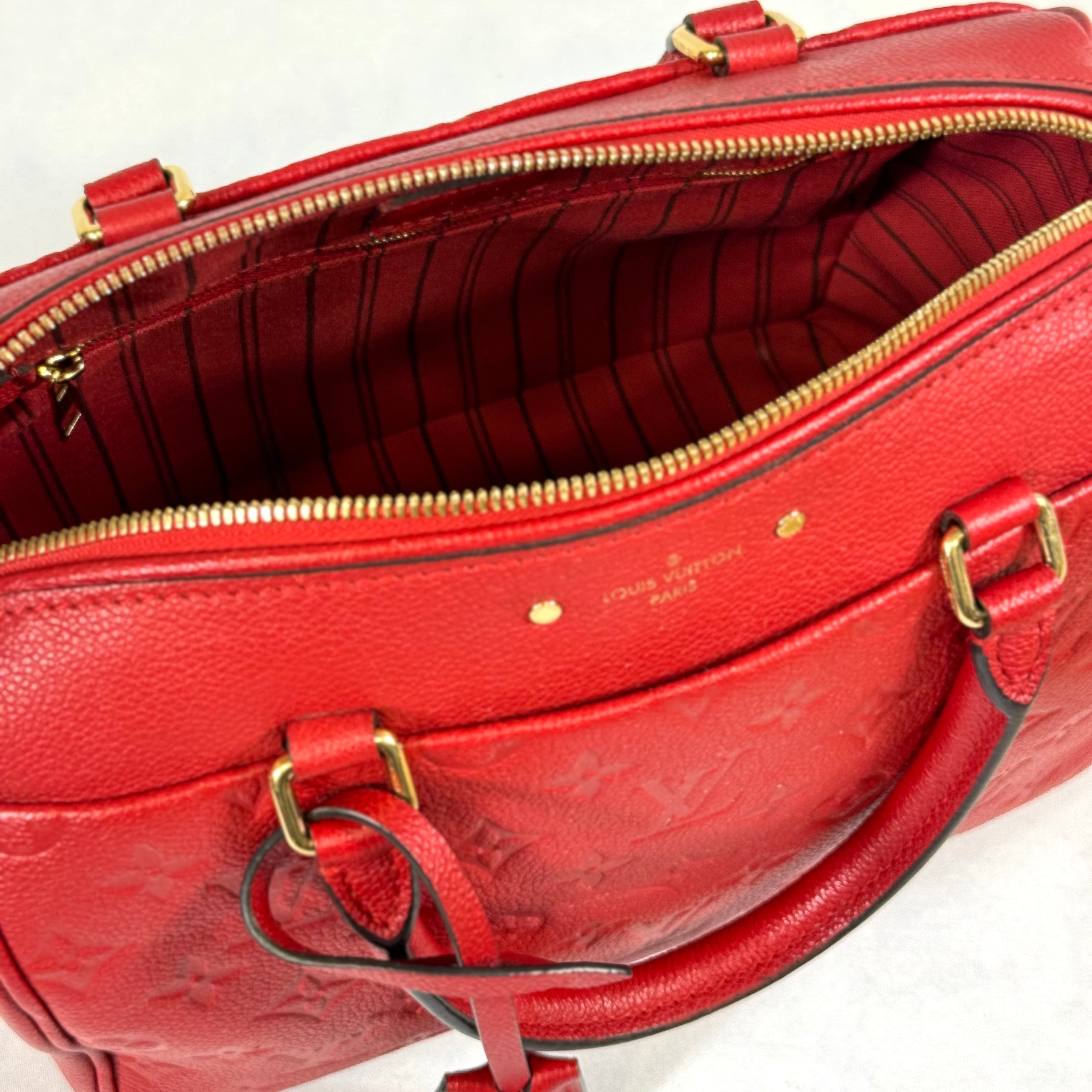 Louis Vuitton – Tasche mit Speedy 25-Aufdruck