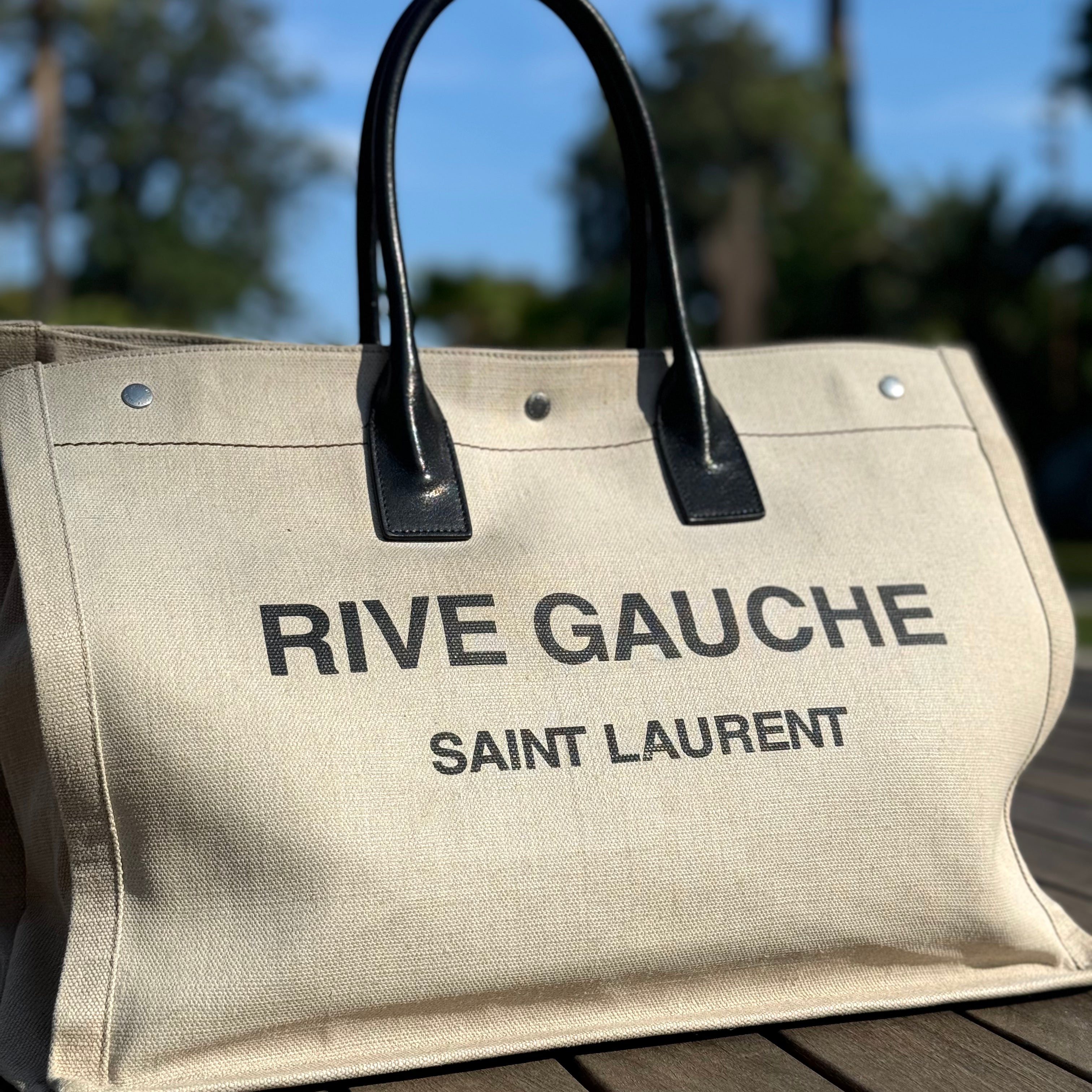 Saint Laurent - Sac Grand Cabas Rive Gauche