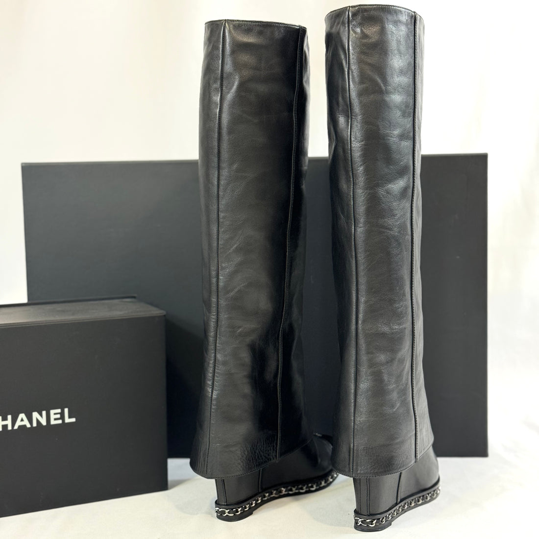 Chanel - Stiefel T.40.5