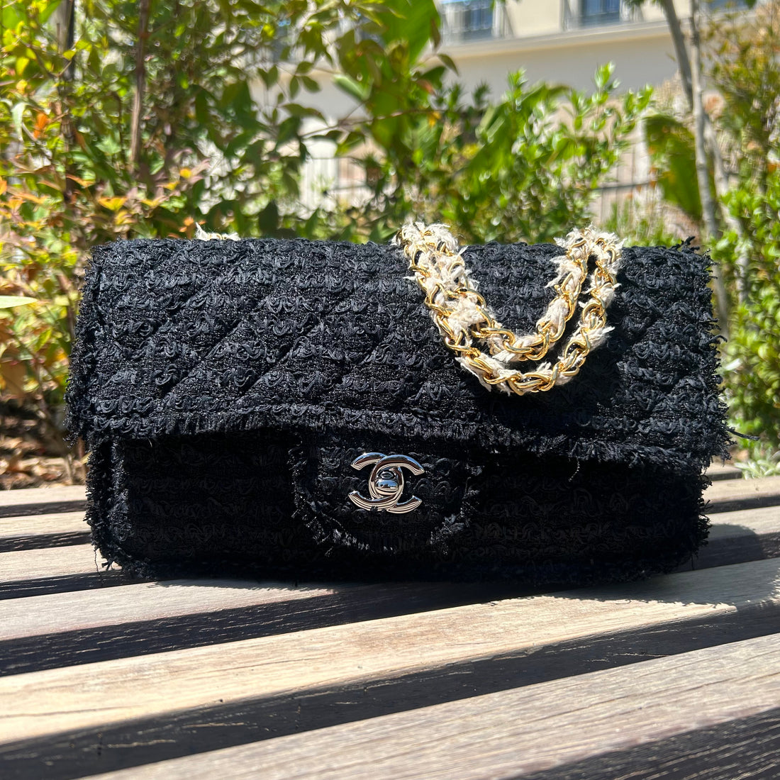 Chanel - Tweed-Tasche