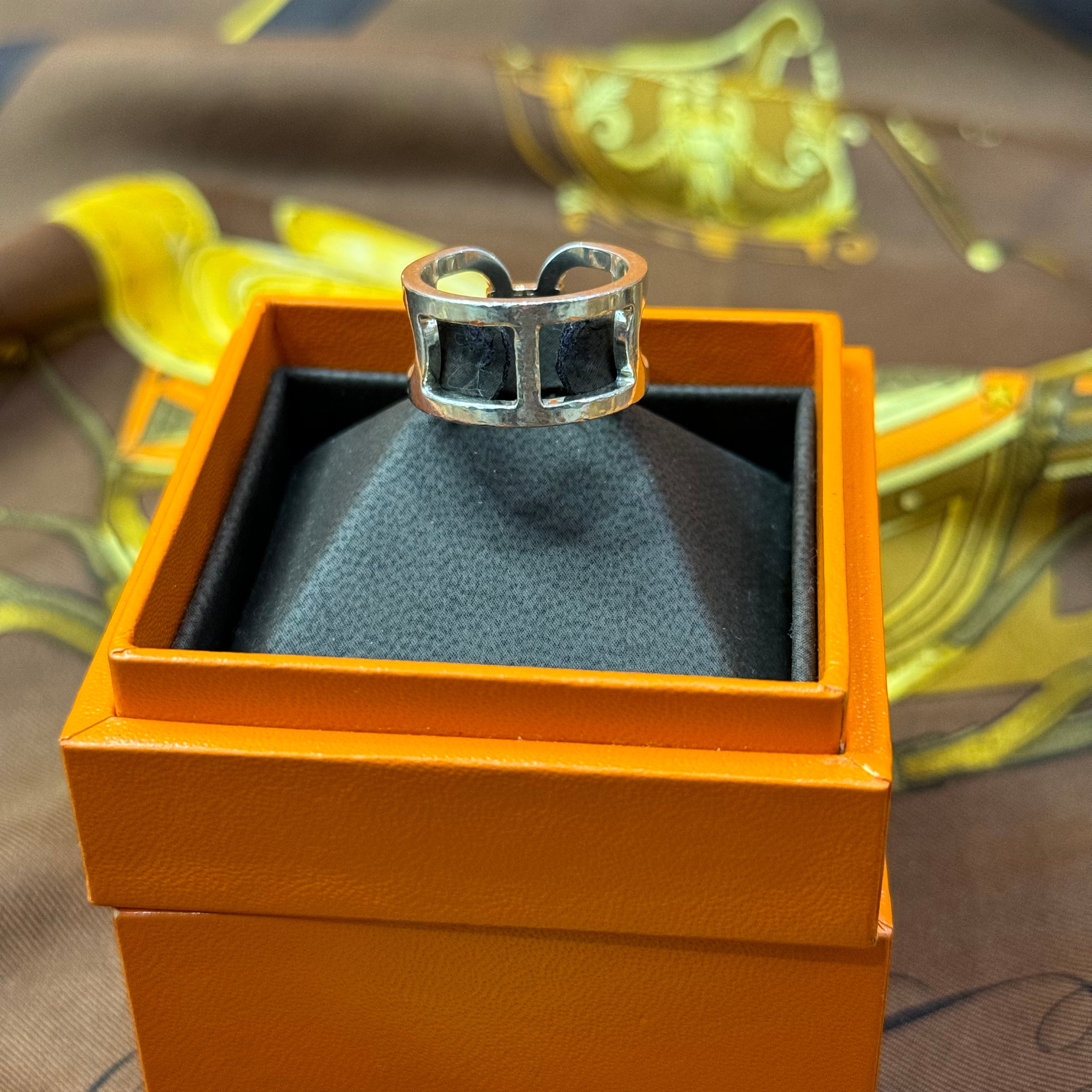 Hermès – Ever Chaîne d’Ancre MM-Ring