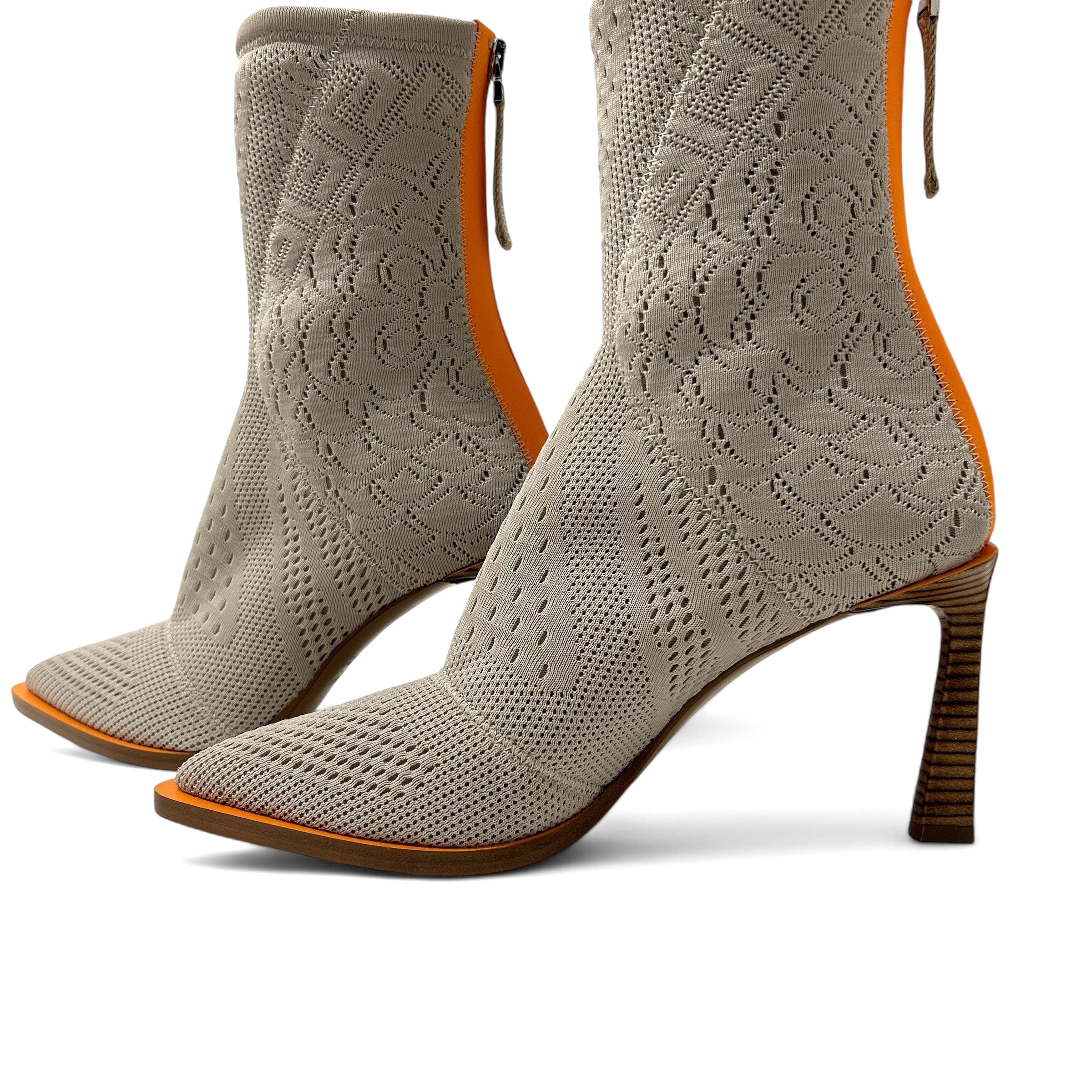 Fendi - Bottines FFrame Jacquard t.40