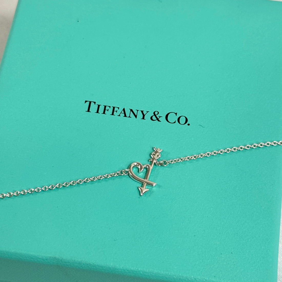 Tiffany - Bracelet Loving Heart Arrow argent