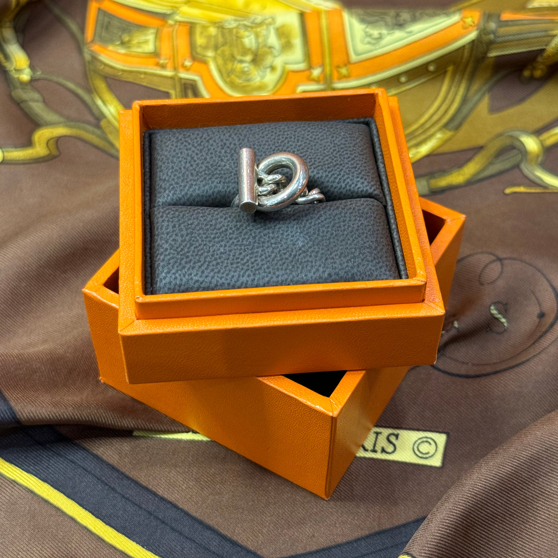 Hermès - Bague Croisette MM