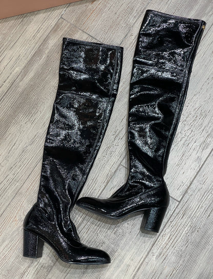 Gucci - bottes cuissardes T38 1/8