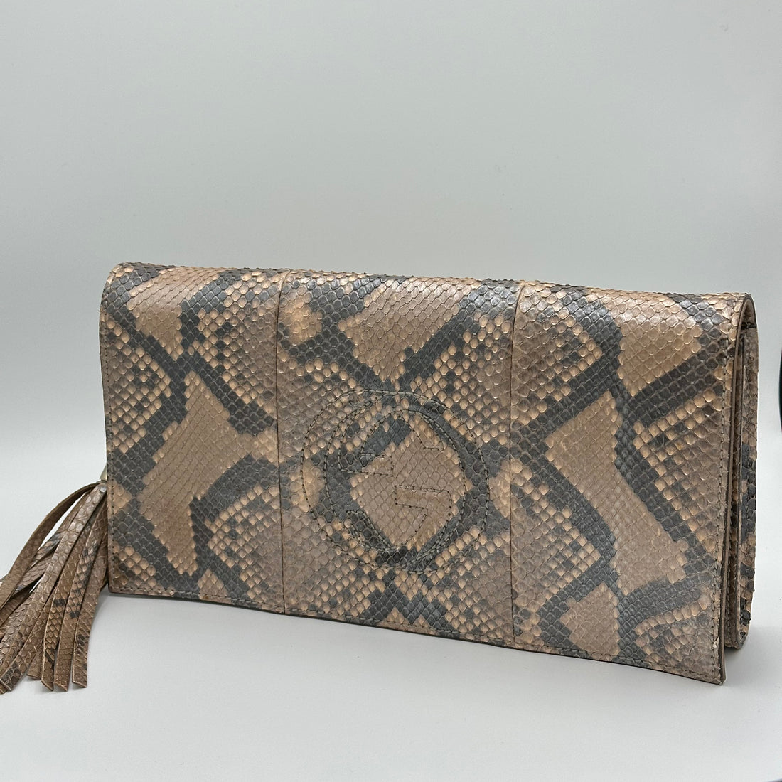 Gucci – Python-Clutch