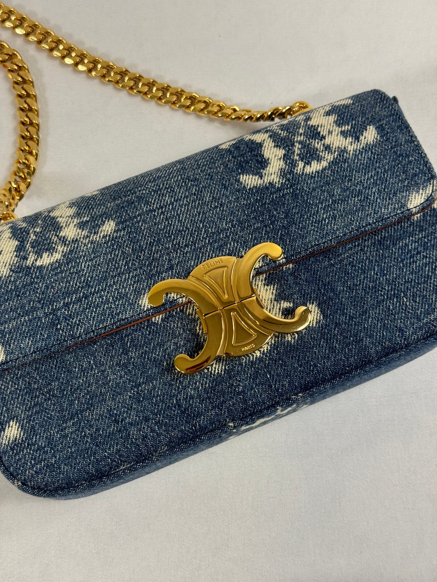 Celine - Sac shoulder bag denim