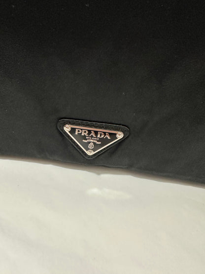 Prada - ブラック シルク クラッチ