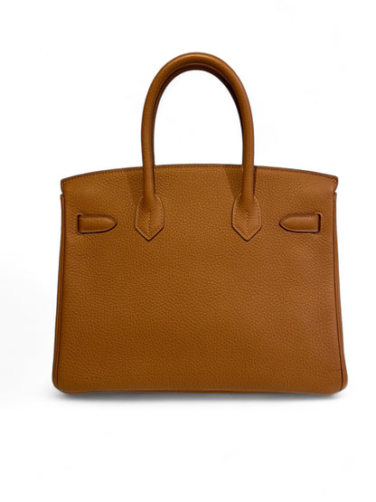 Hermès - Birkin 30 Gold et Lézard