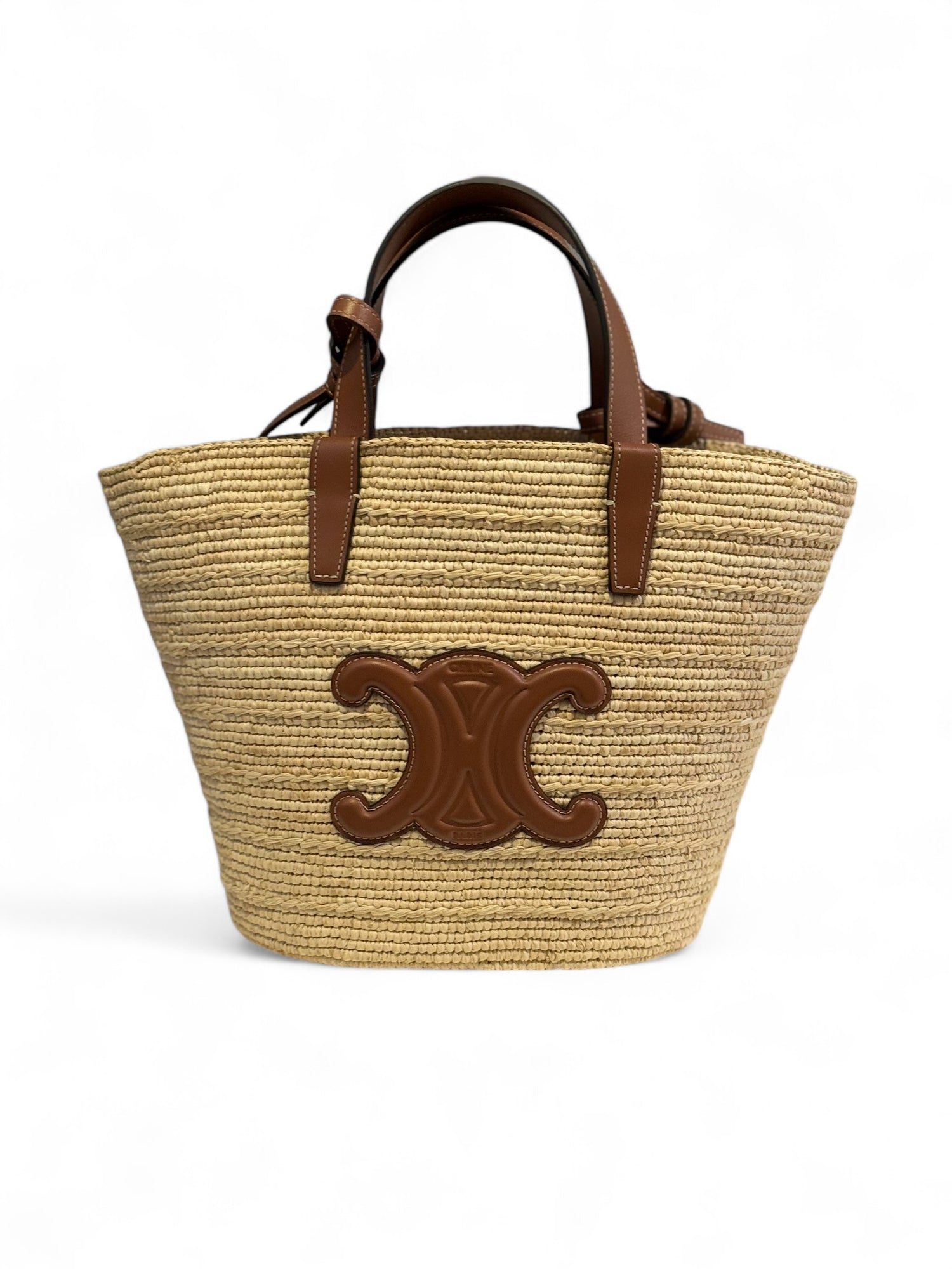 Céline - Panier en raphia petit modèle