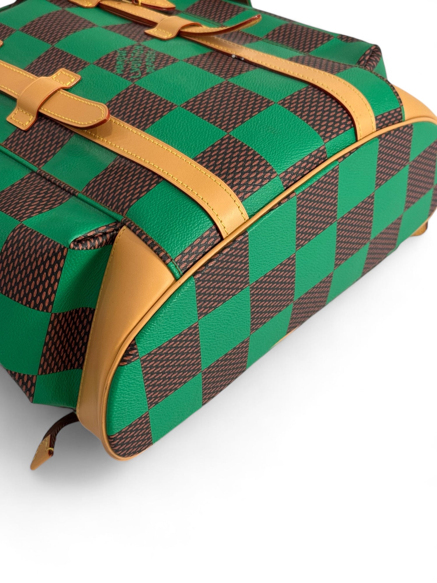 Louis Vuitton - Sac à dos Christopher MM Damier pop Green