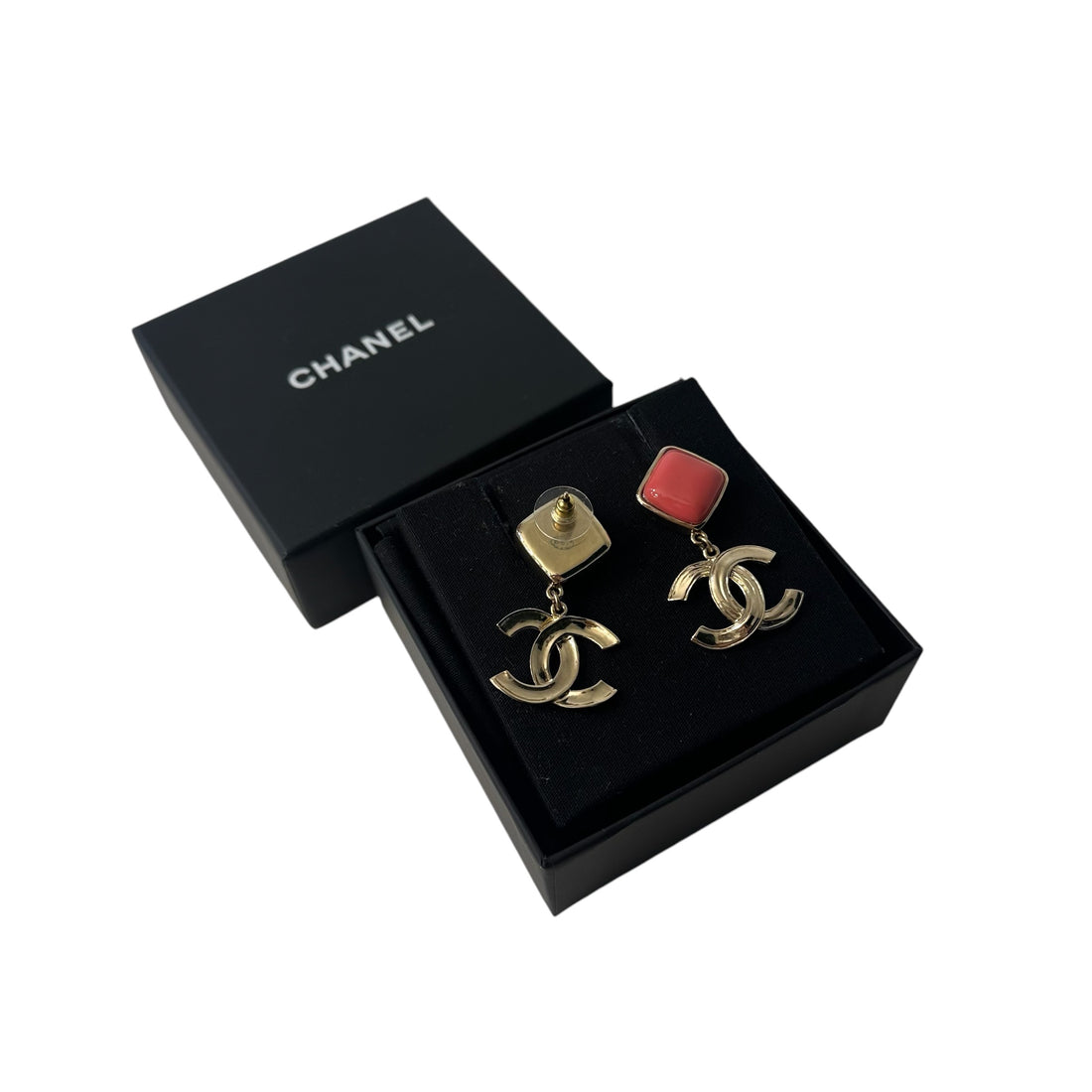 Chanel - Boucles D’oreilles rose