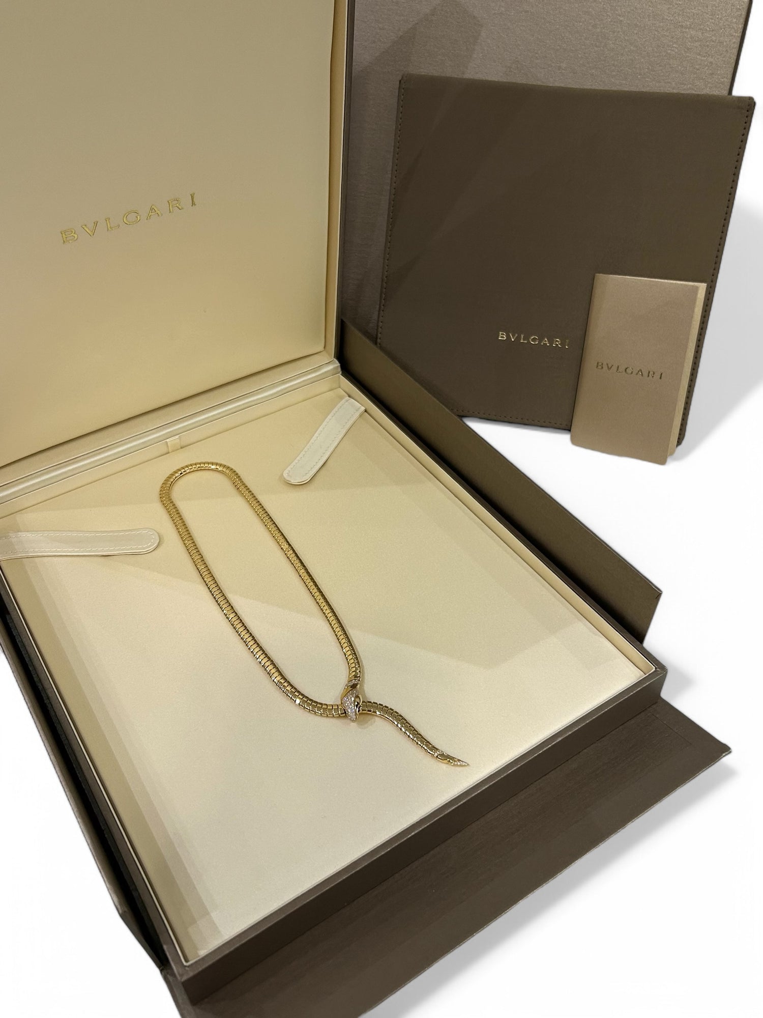 Bvlgari - Collier Serpenti Tubogas