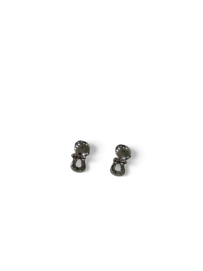 Fred - Puces d’oreilles Force 10 or blanc diamants