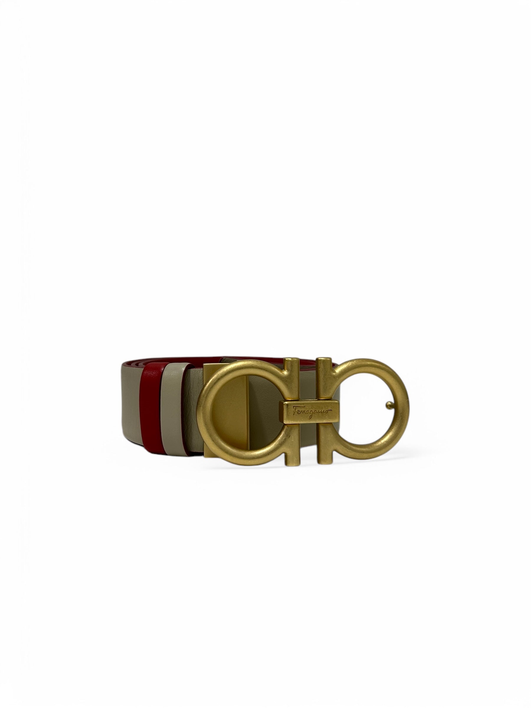 Ferragamo - Ceinture réversible t.95