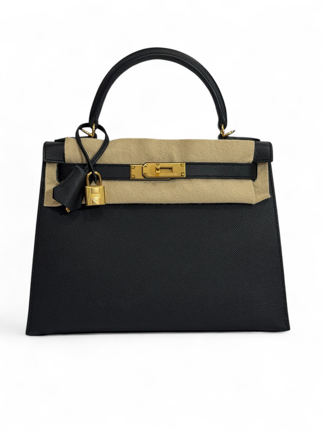 Hermès - Sac Kelly II 28 sellier epsom Noir