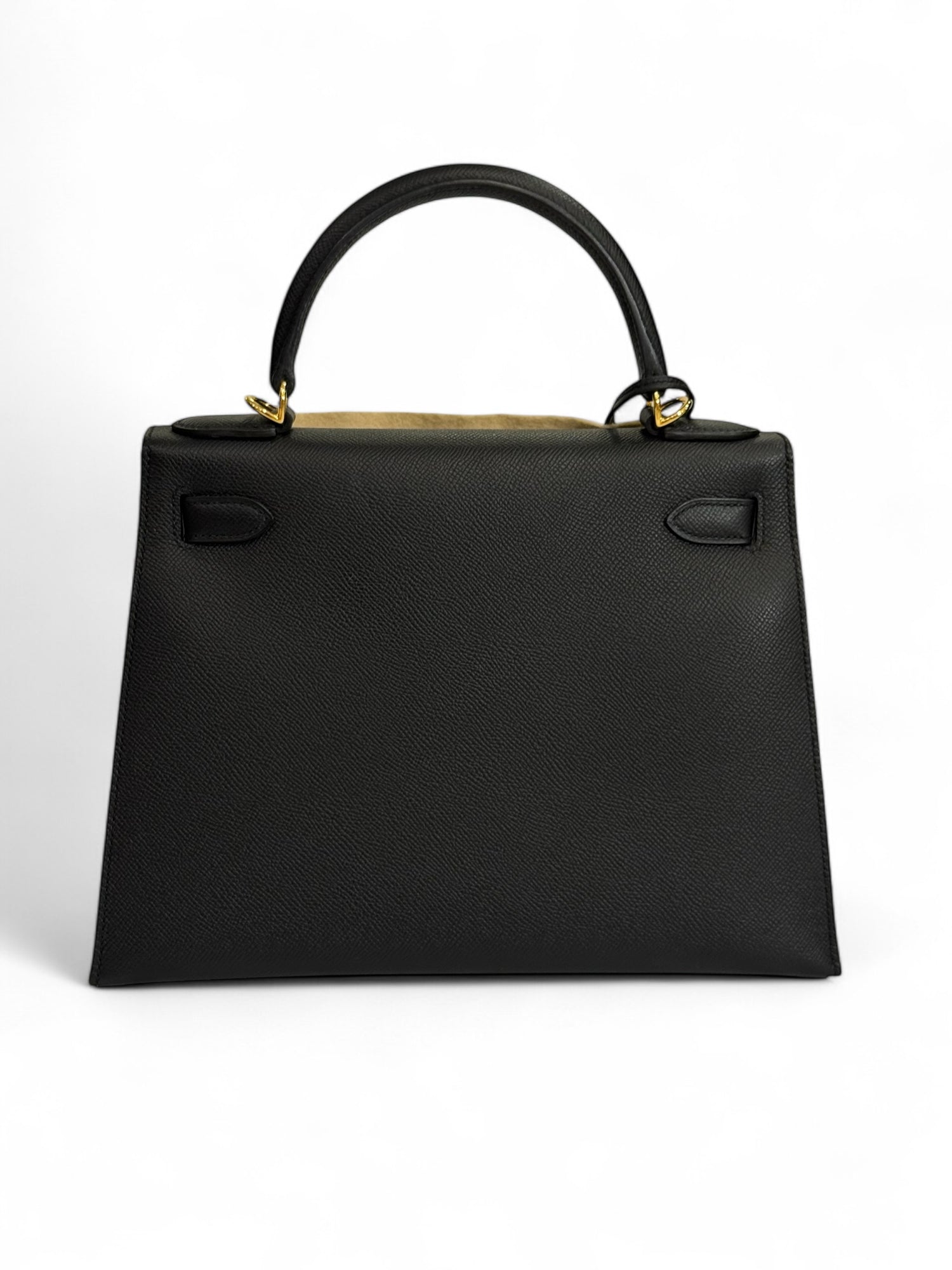 Hermès - Sac Kelly II 28 sellier epsom Noir